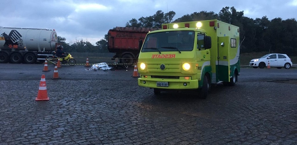 Motociclista morre em acidente na BR 392