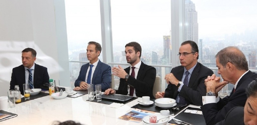 Leite apresenta oportunidades do RS a diretores do Bank of America em NY