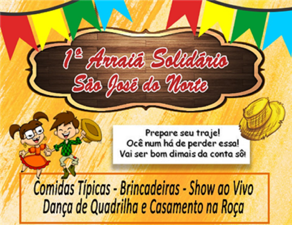 Acenorte e projetos sociais promovem primeiro arraiá solidário no domingo