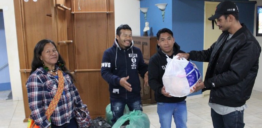 Prefeitura viabiliza entrega de agasalhos e alimentos para aldeias indígenas