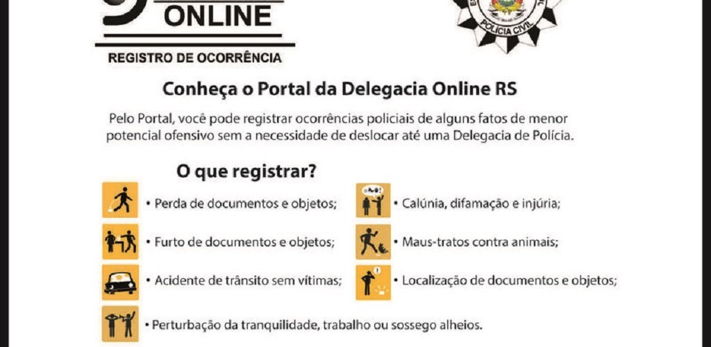 Polícia Civil lança campanha para estimular uso da Delegacia Online