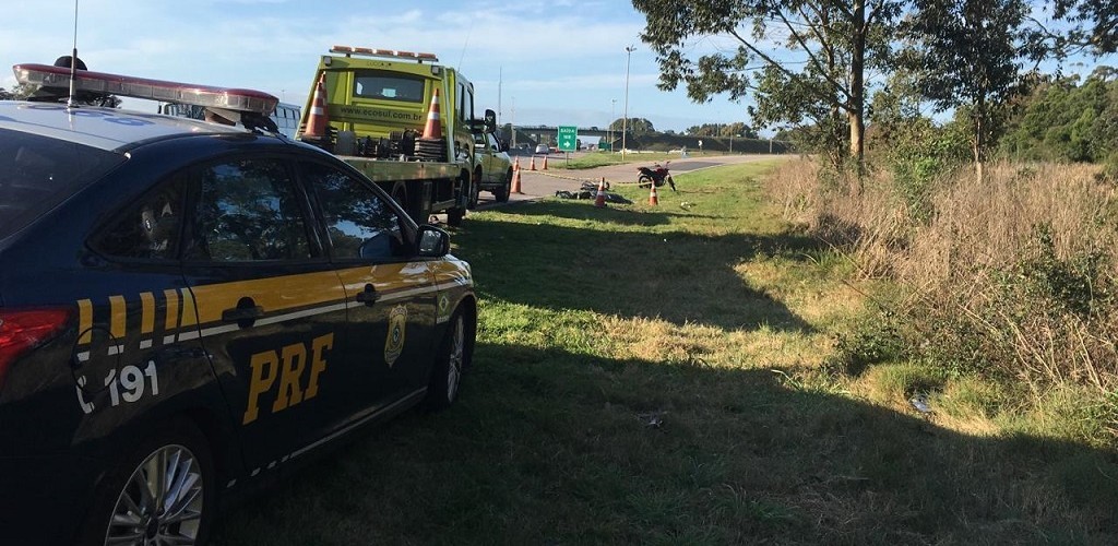 Ciclista morre em acidente na BR 392