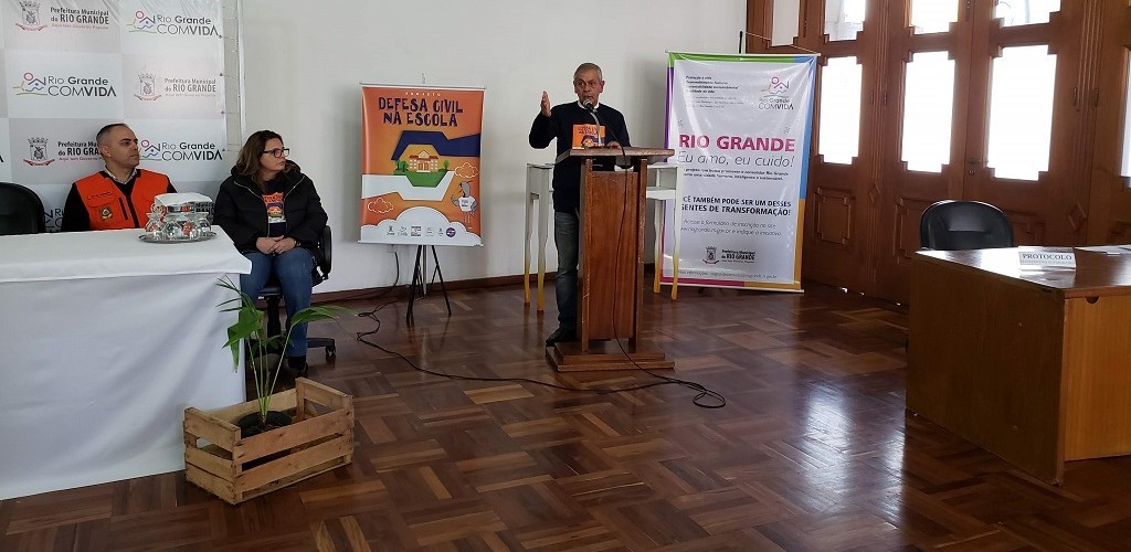 Projeto Defesa Civil na Escola é lançado na prefeitura