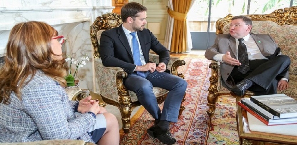 Reitora convida governador do RS para o Robótica 2019