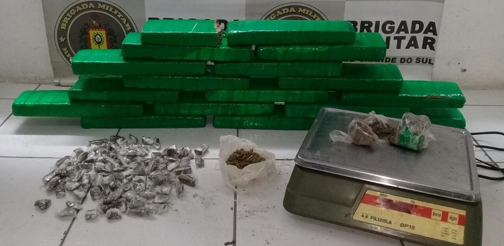 Adolescente é apreendido com mais de 15 quilos de maconha na Cidade Nova