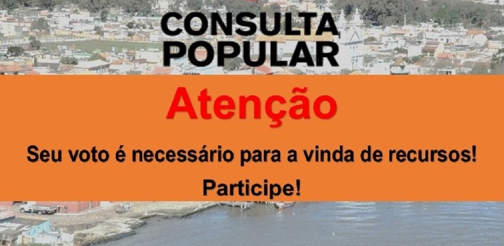 Consulta Popular será na próxima semana 