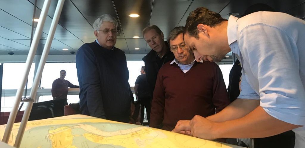 Diretor Geral do DNIT acompanha ciclo de dragagem