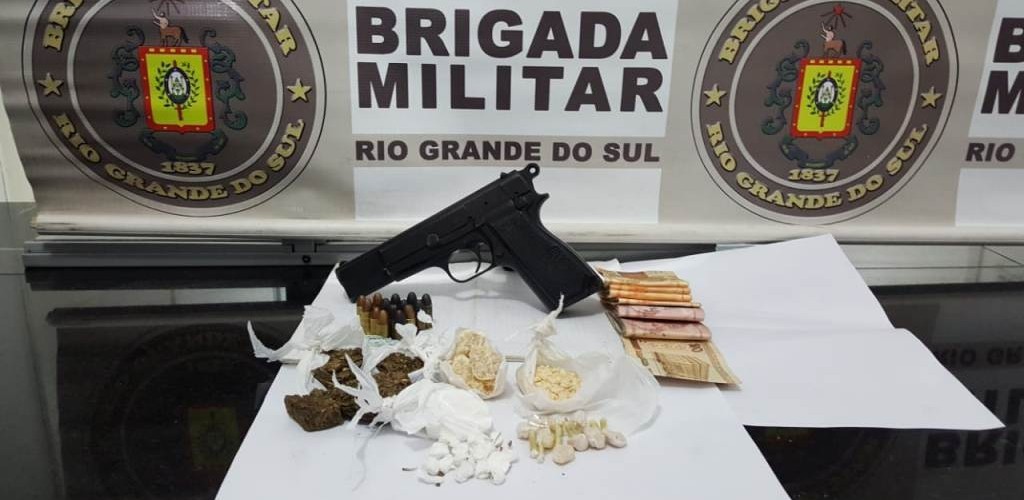 Casal é preso por tráfico de drogas