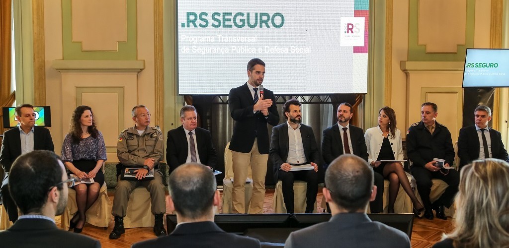 Governador e vice realizam reunião de GESeg com 18 municípios do RS Seguro
