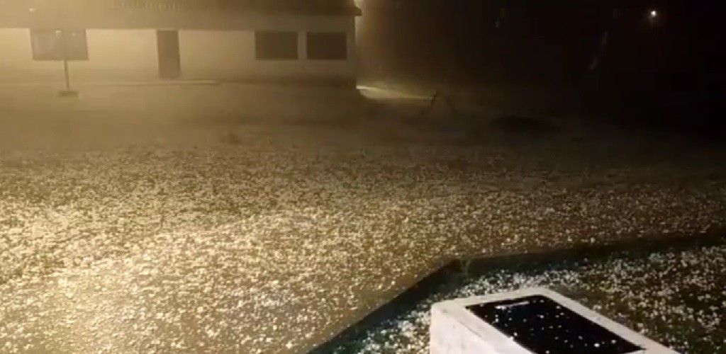 Até agora, 200 casas foram atingidas pelo granizo em SVP