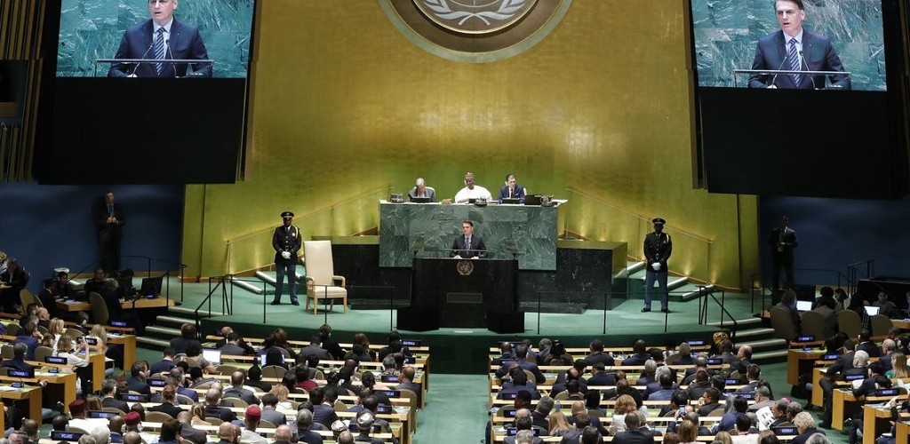 Em discurso na ONU, Bolsonaro destaca riqueza da Amazônia