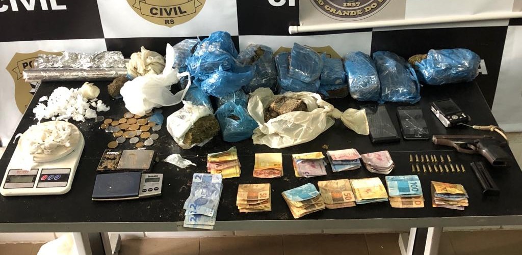 Homem é preso em operação da Polícia Civil e BM 