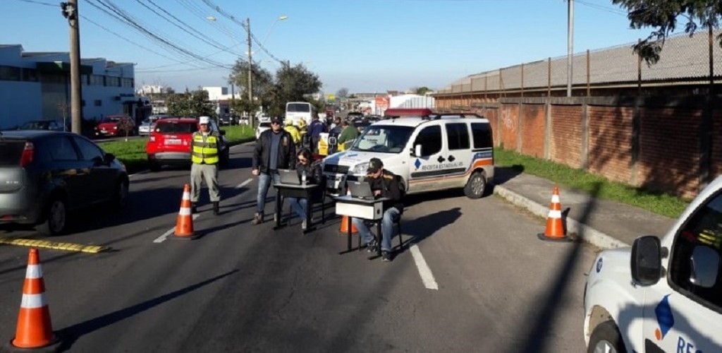 Inadimplência do IPVA cai para 5,6% com novas blitze da Receita Estadual