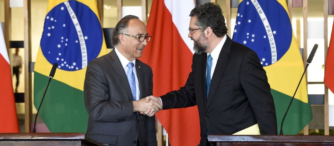 Brasil e Chile divulgam declaração para acelerar livre comércio