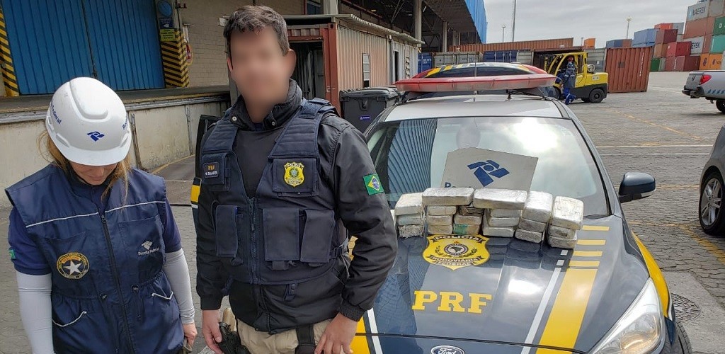 Operação da RF e PRF apreende 30kg de drogas em Pelotas
