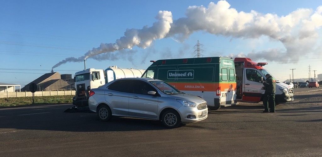 Motociclista morre em acidente na BR-392