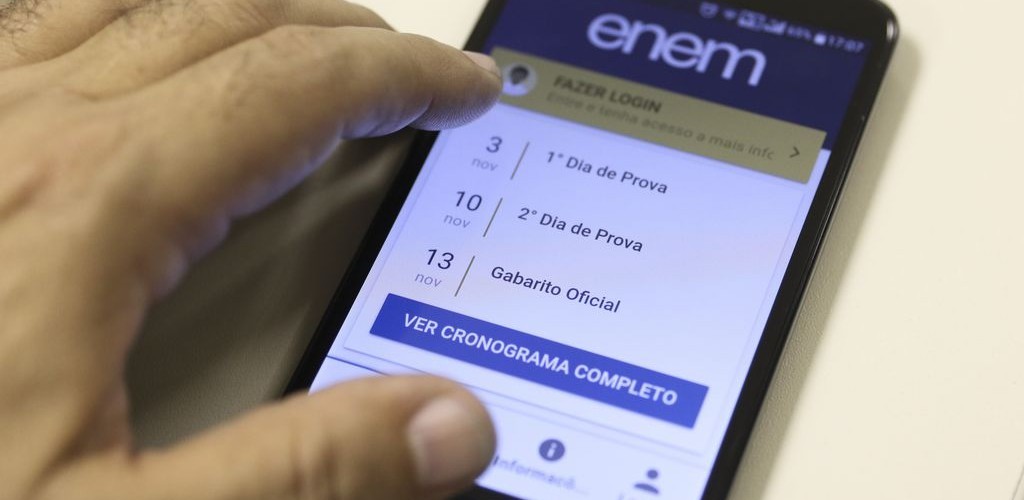 A 6 dias do Enem, 1,2 milhão de inscritos não sabem local da prova