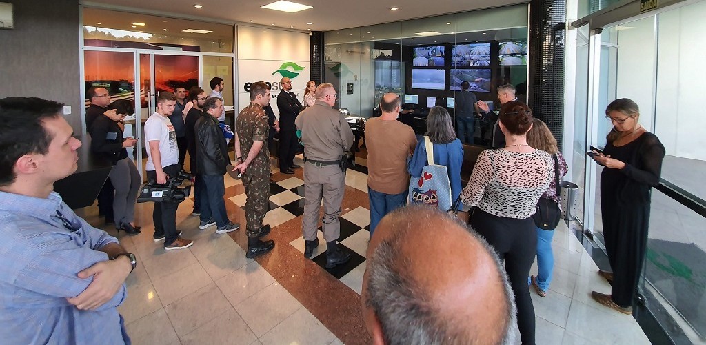 Durante encontro, Ecosul apresenta estrutura e rotina de trabalho 
