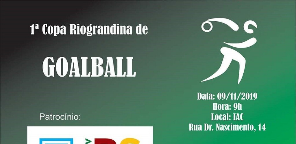 Rio Grande receberá torneio de Goalball no dia 09