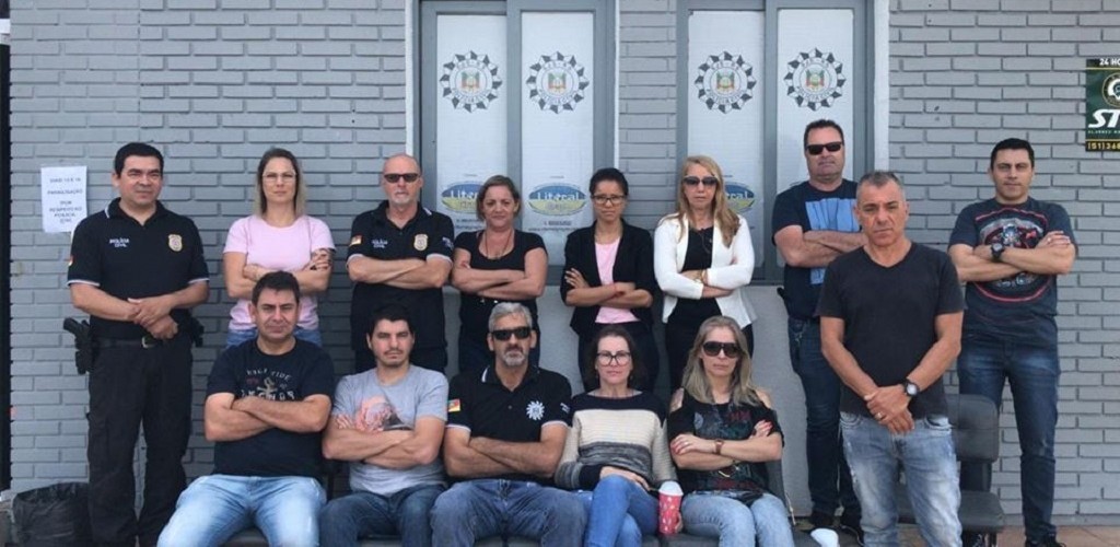 Policiais civis paralisam por dois dias contra mudanças no plano de carreira dos servidores no Estado