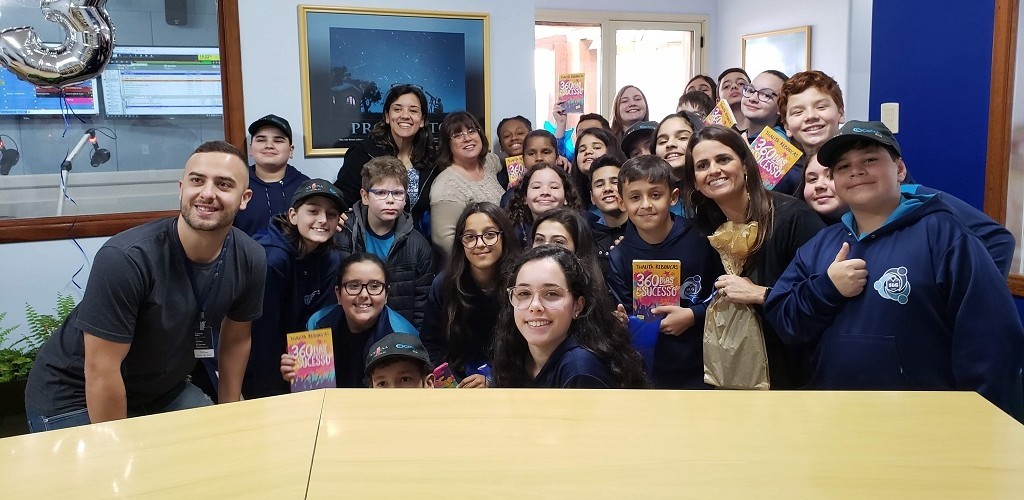 Grupo Oceano recebe a visita de alunos da escola São Luiz