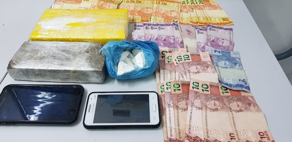 Casal é preso por tráfico na Quinta