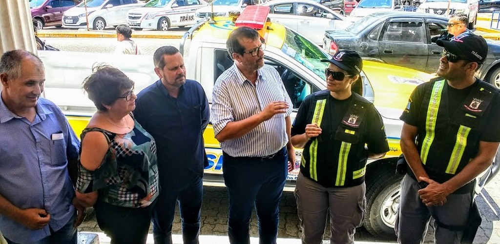 Trânsito recebe nova viatura adquirida com recursos do Fundo de Multas