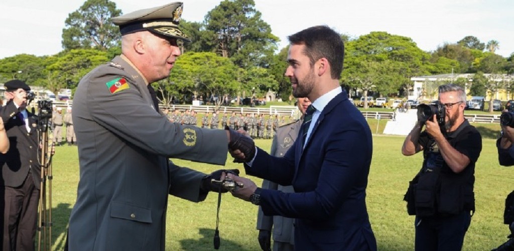 Nos 182 anos da BM, coronel Mohr assume com missão de manter redução da criminalidade