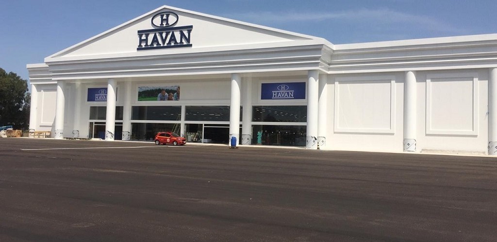 Havan de Pelotas inicia montagem da estrutura interna