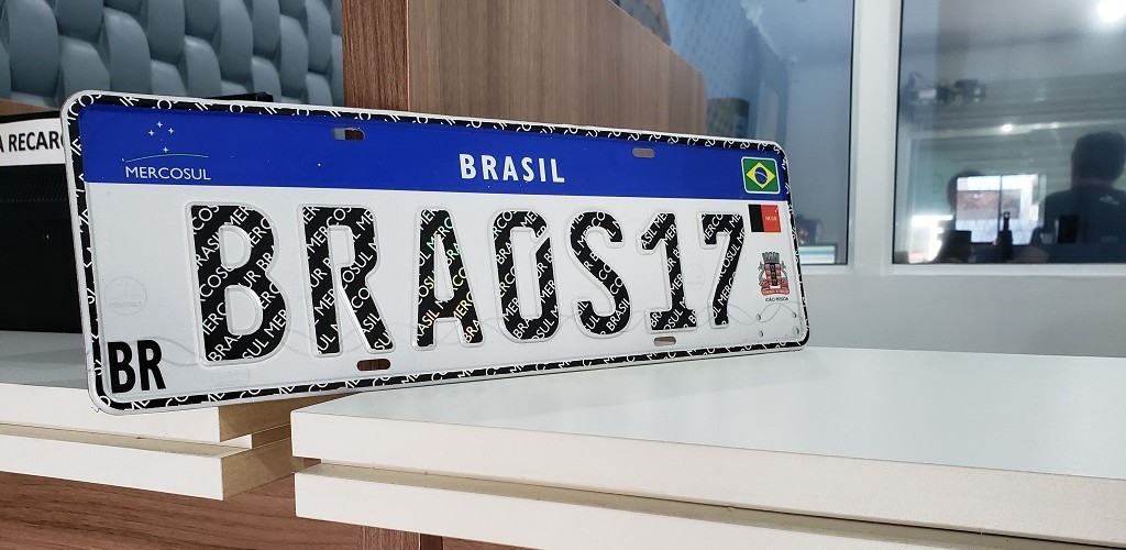 Prazo final para placas Mercosul é para estados que ainda não fizeram a implementação