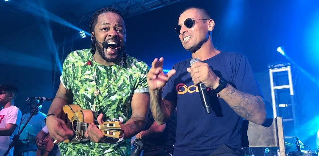 Vladmi Virgílio emociona ao cantar com Xande de Pilares