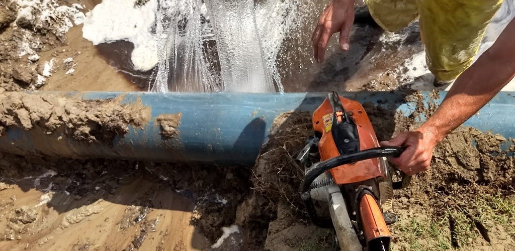 Rompimento de rede deixa Vila da Quinta sem água nesta sexta-feira