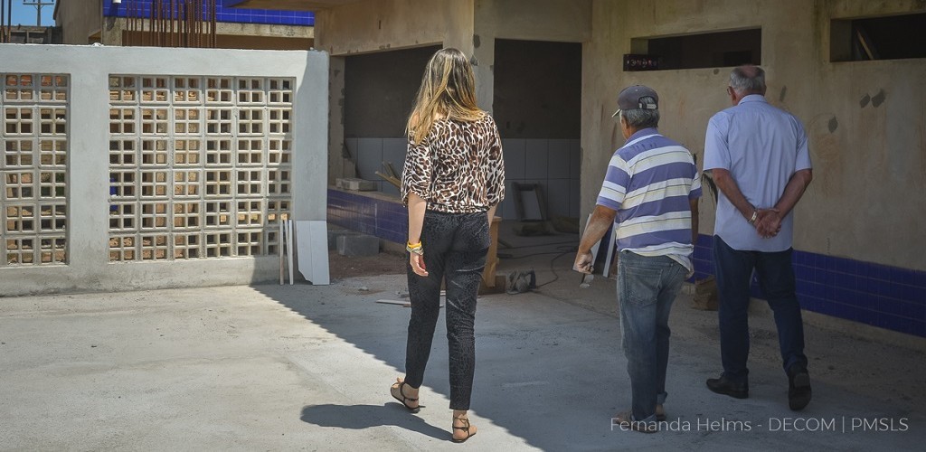 Avançam as obras de construção da Escola Infantil Proinfância Camponesa em SLS