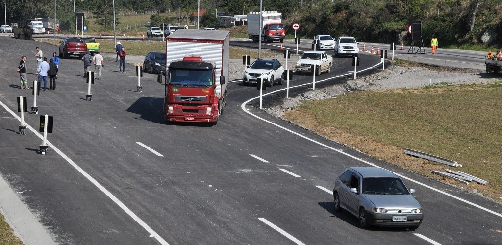 DNIT libera mais 5 km da duplicação da BR-116/RS, em São Lourenço