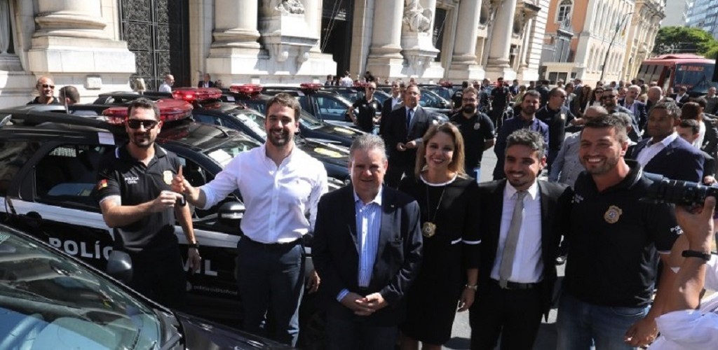 Governador entrega quase R$ 4 milhões em viaturas e equipamentos à Polícia Civil