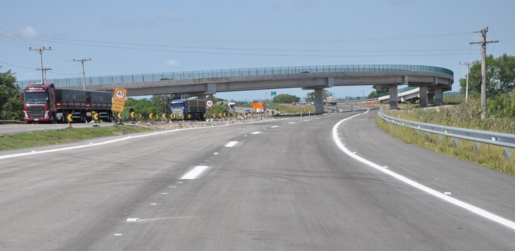 Liberado novo trecho do contorno de Pelotas
