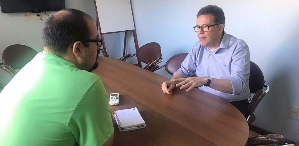Diretor de marketing do Grupo Partage visita o Grupo Oceano