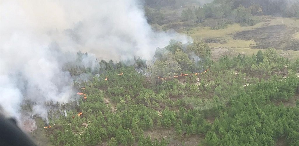 Marinha presta apoio no combate a incêndios em RG e SJN