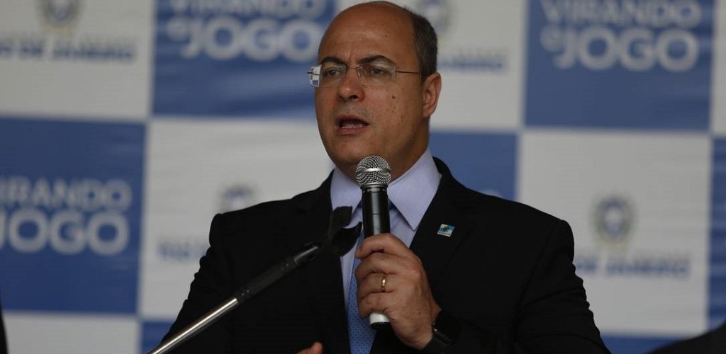 Governador do RJ, Wilson Witzel, está com coronavírus