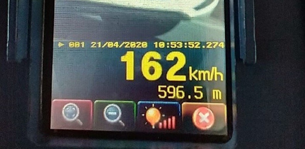 PRE flagra veículos com excesso de velocidade na Região Sul do RS 