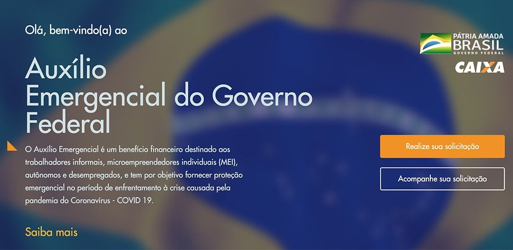 Caixa credita R$ 1,2 bi da primeira parcela do auxílio emergencial