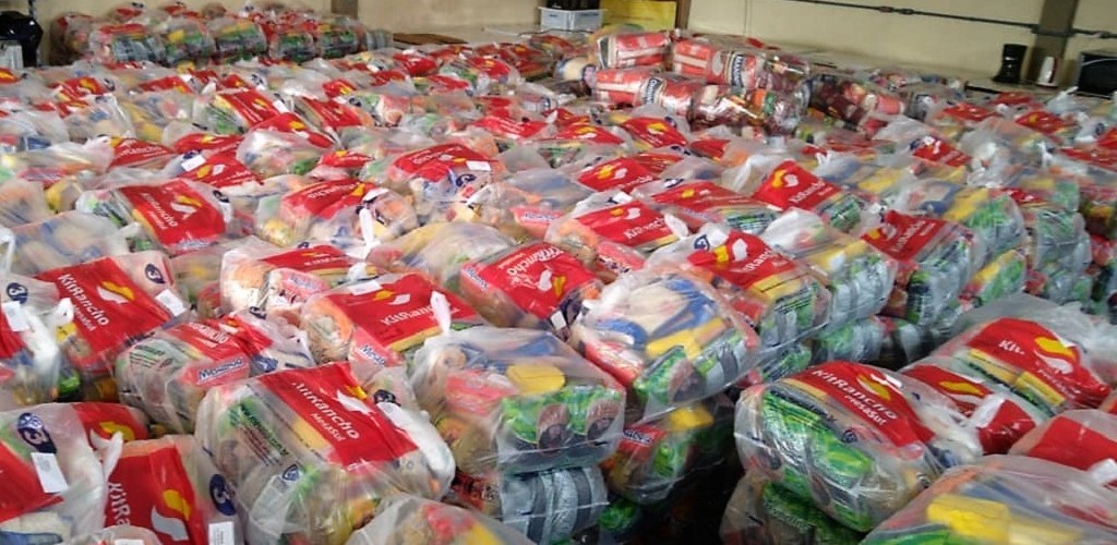 Cestas básicas emergenciais serão entregues às famílias em situação de vulnerabilidade em RG