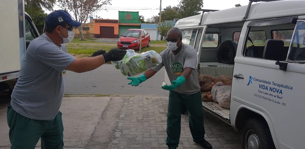 Mesa Brasil Sesc e Marinha se unem para entregar 8,5 toneladas de alimentos a instituições em RG