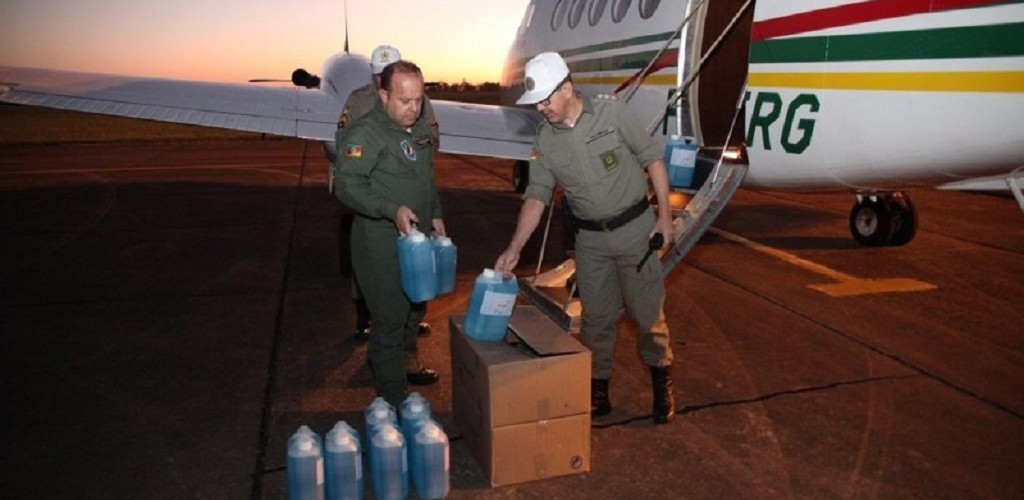 Bagé recebe doações da Brigada Militar