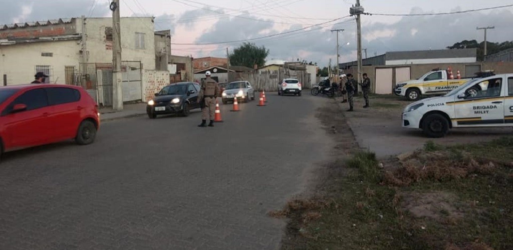 6° BPM realiza operação nos bairros para coibir roubos em Rio Grande 