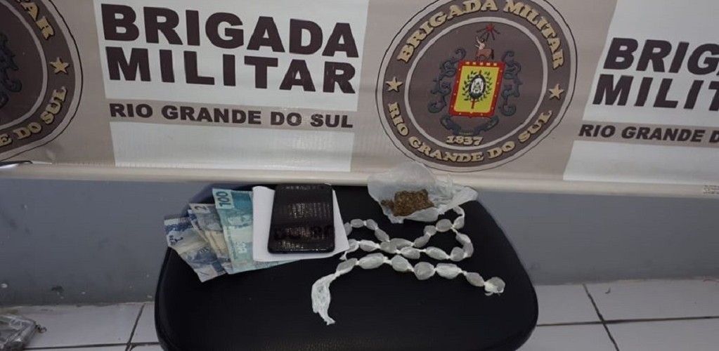 BM apreende adolescente por tráfico de drogas em Rio Grande