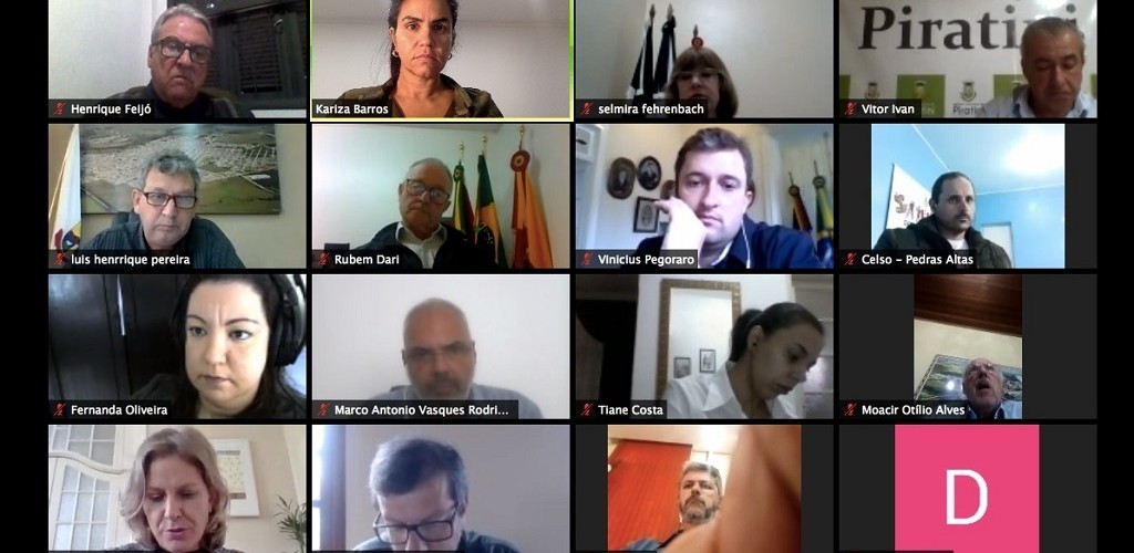 Prefeitos da Zona Sul realizam reunião sobre medidas de combate ao Covid-19