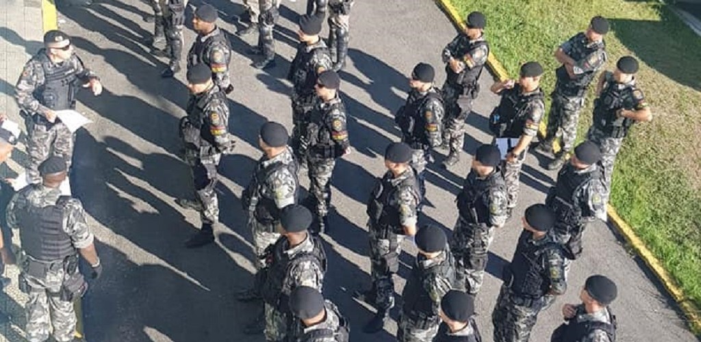 6ºBPM realiza operação em Rio Grande com apoio do 5ºBPChoque