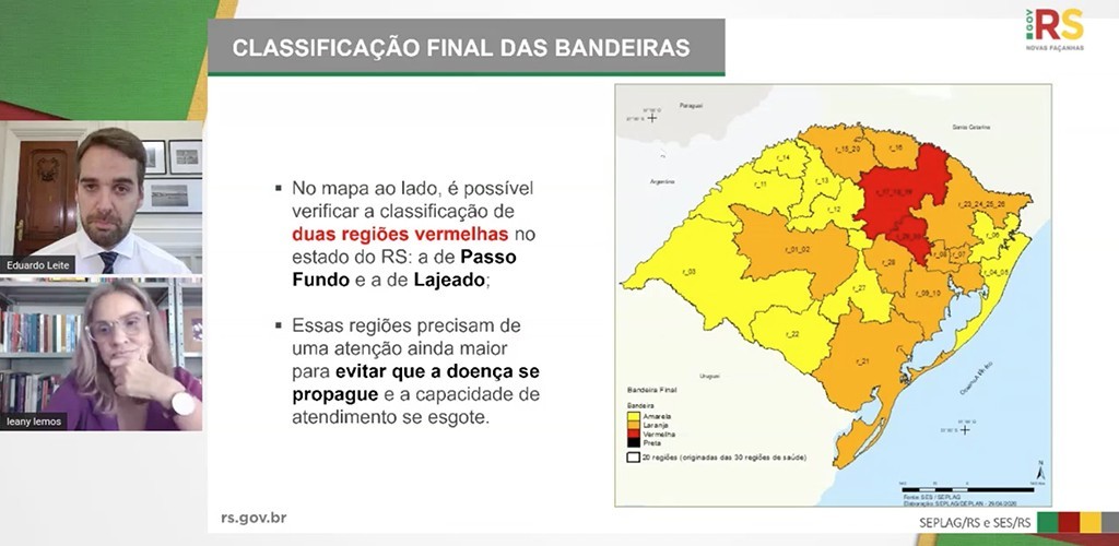 Leite apresenta modelo de distanciamento controlado