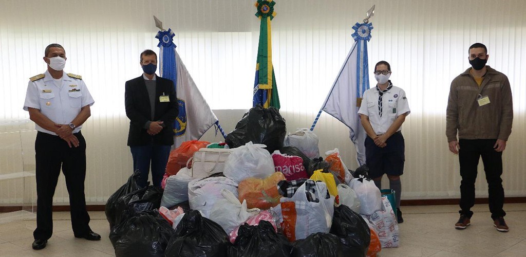 Com5°DN faz doação às Prefeituras de Rio Grande e SJN em homenagem à Batalha do Riachuelo